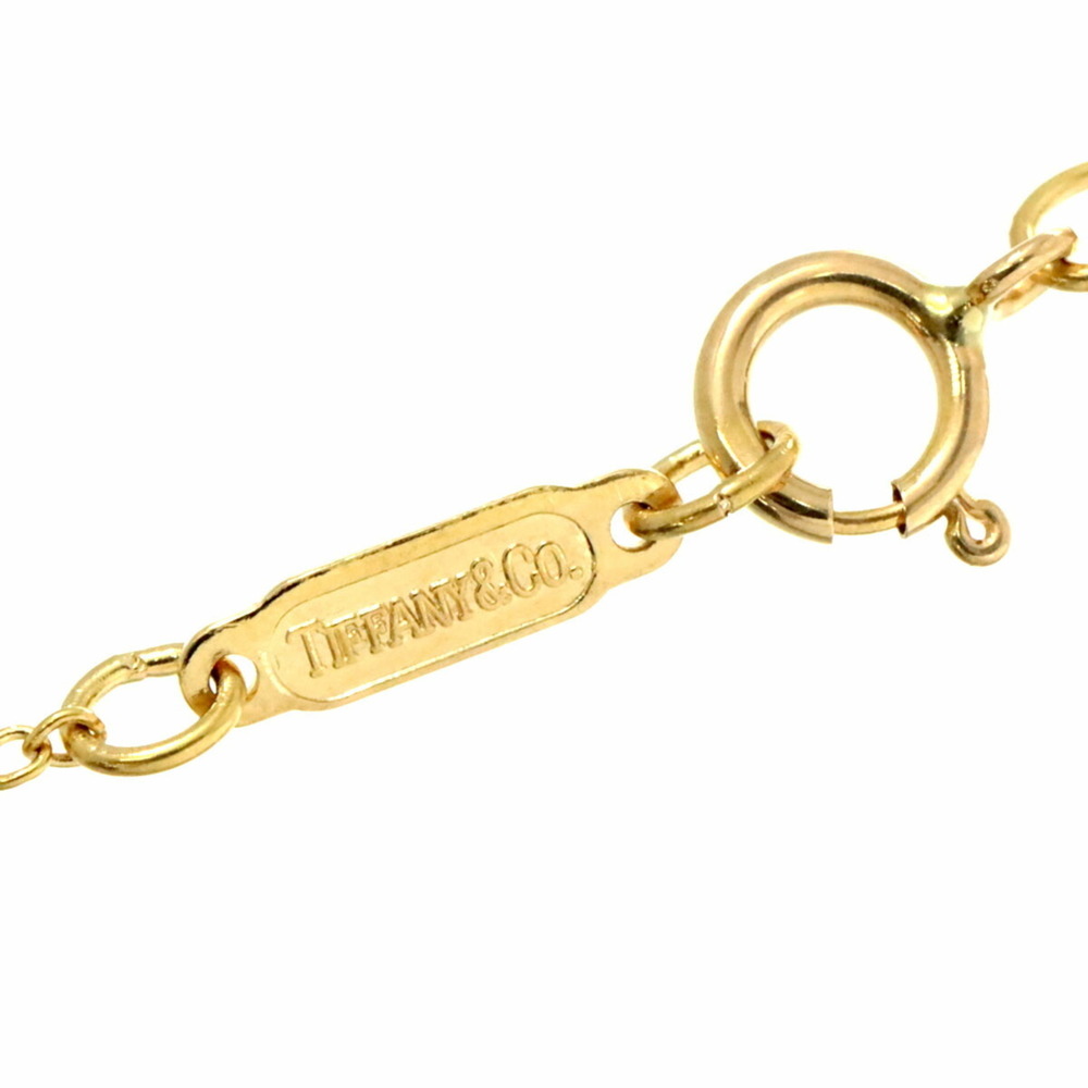 TIFFANY&Co. Reef Heart Diamond Necklace 40cm K18 YG Yellow Gold 750 - Picture 5 of 8